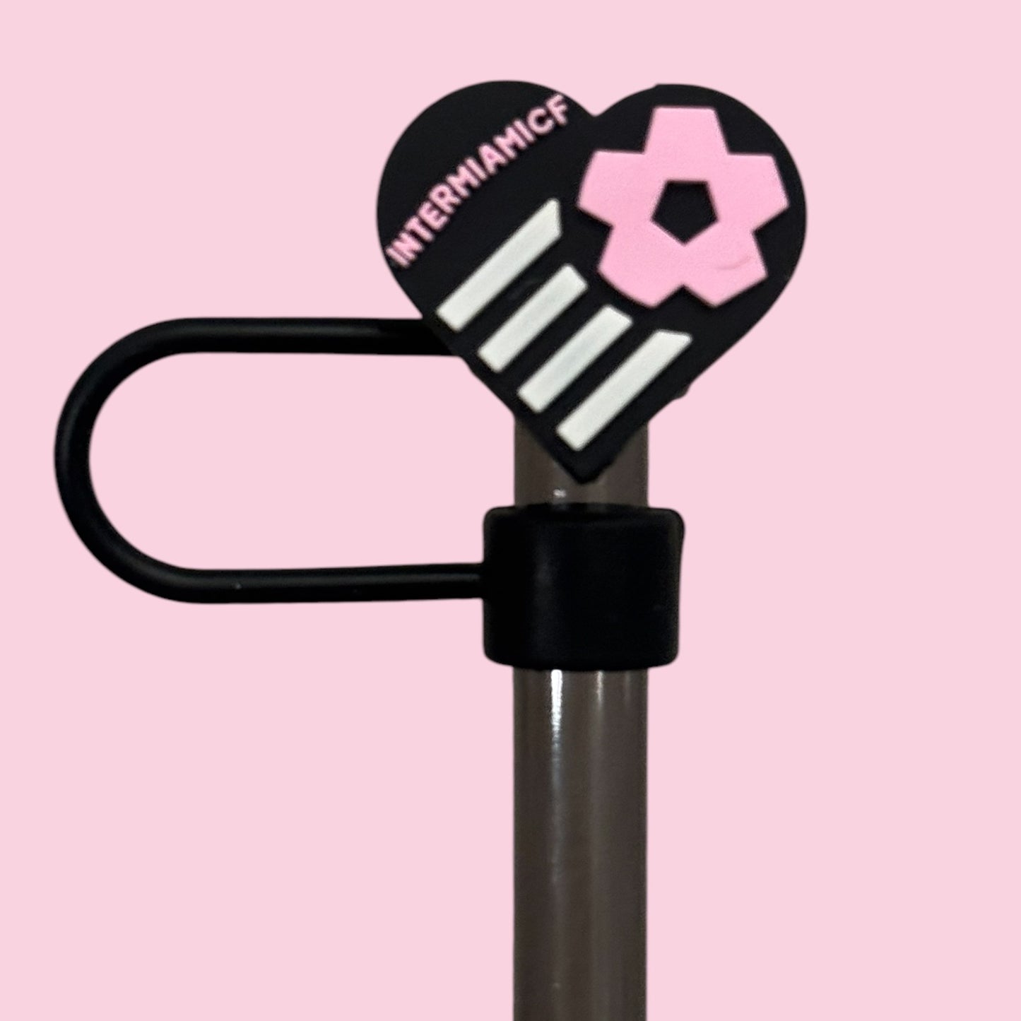 Messi Soccer Football Straw Toppers Miami Straw toppers