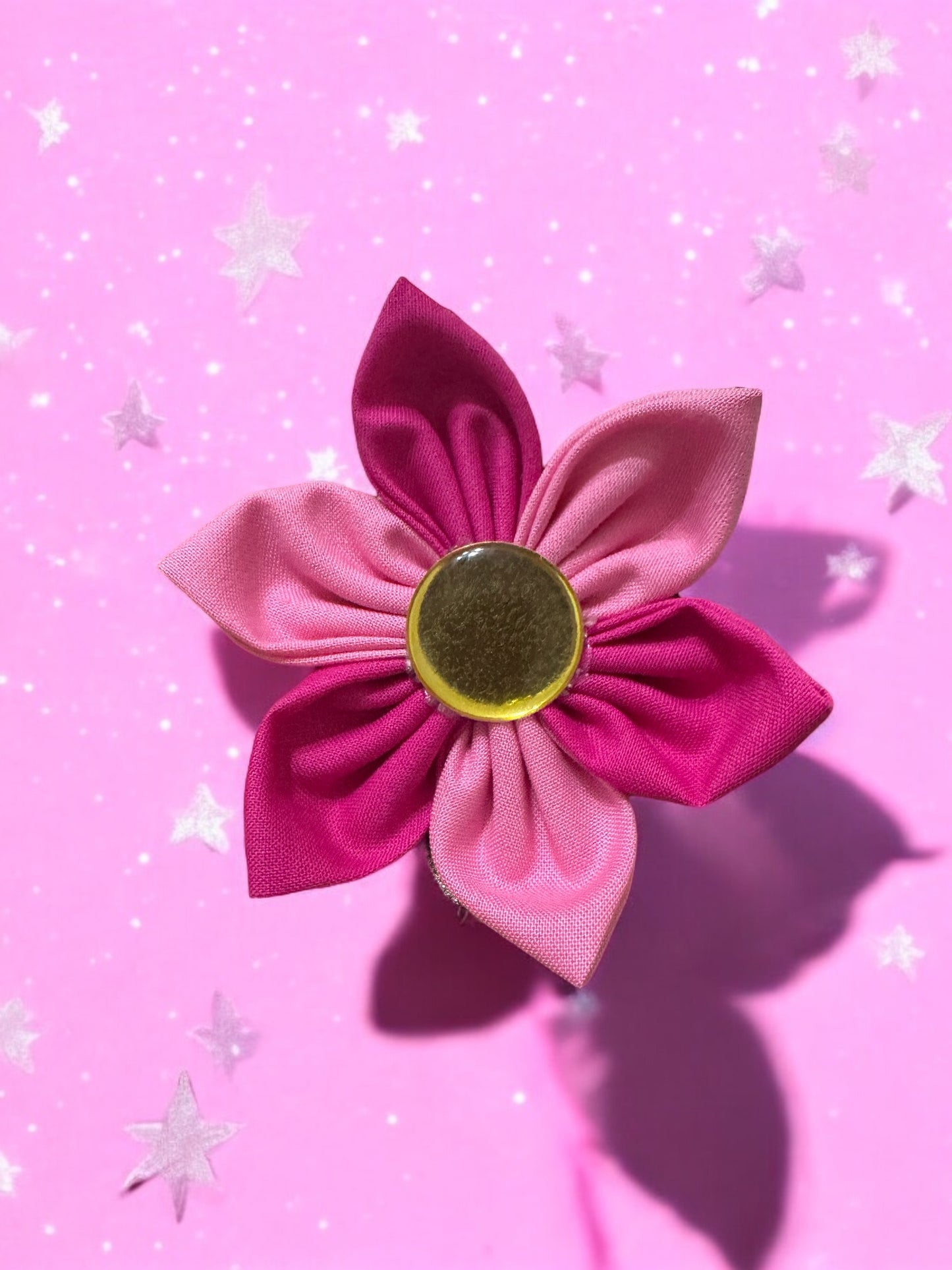 Icon Pink with Gold Floral Fancy