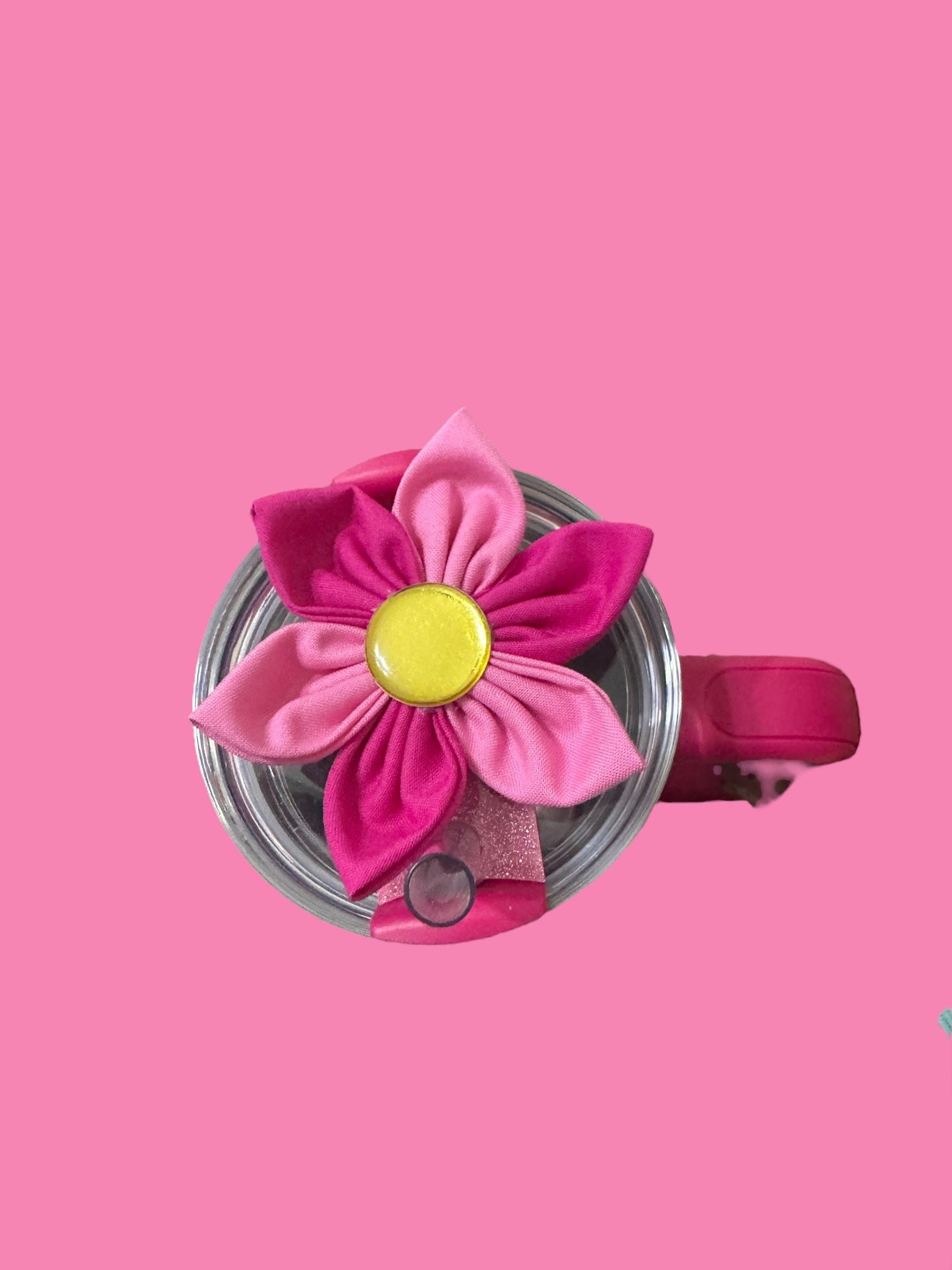 Icon Pink with Gold Floral Fancy