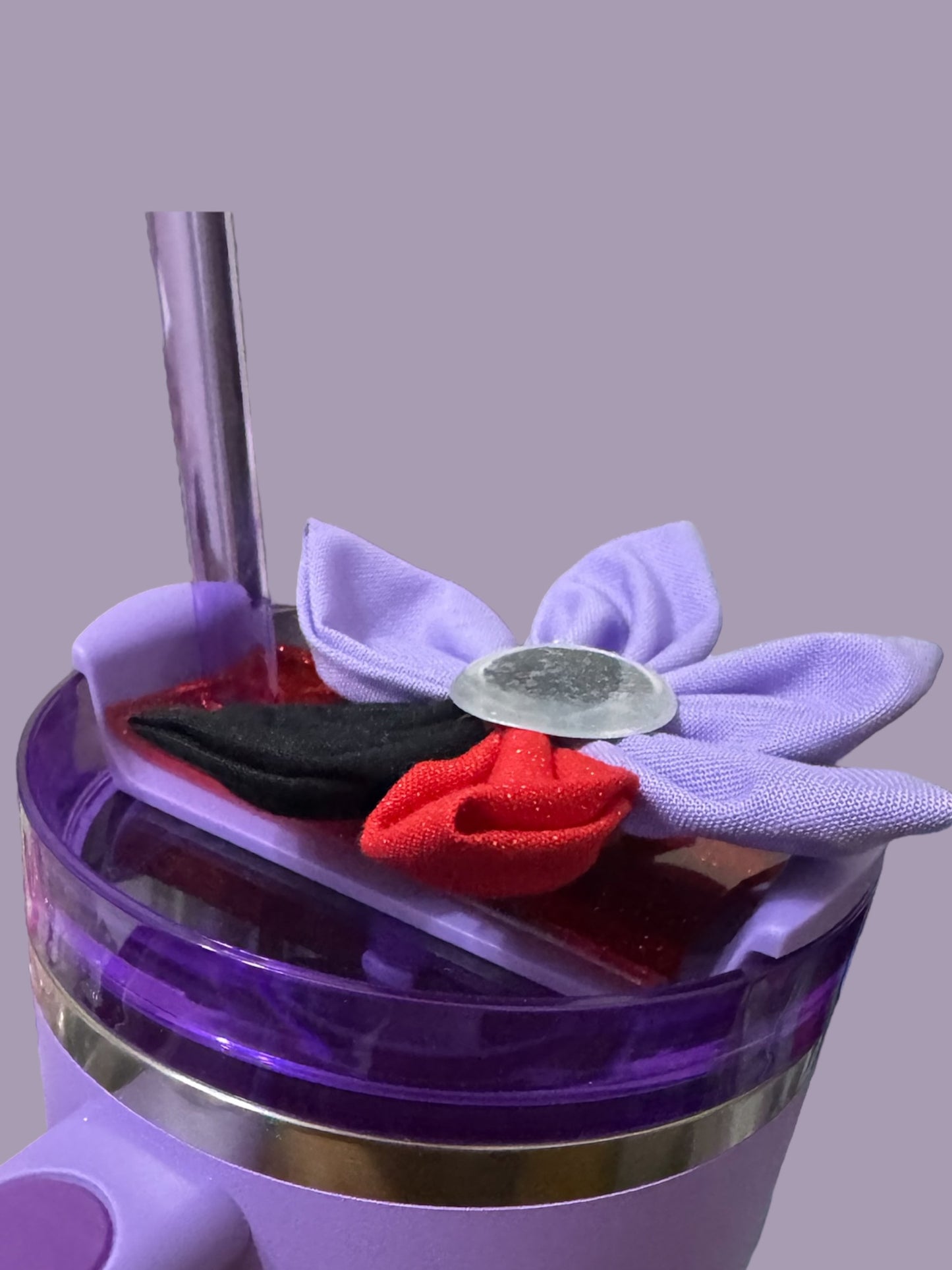 Olivia Rodrigo Purple Sour Album Straw Toppers