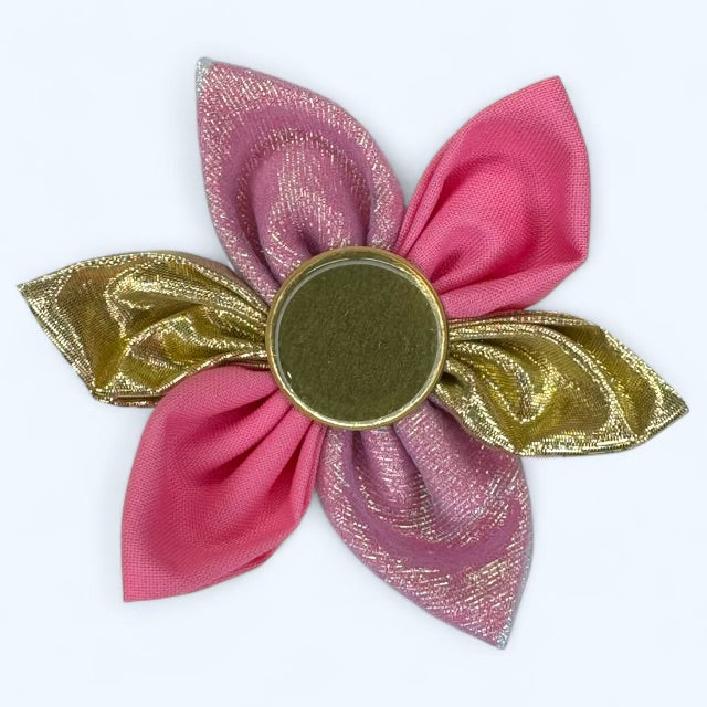 Wicked Glenda Stanley Bow Flower for Tumbler Flower Bow Accessory for Stanley Straw Fabric Flower  Wicked Cup Glenda Pink Themed