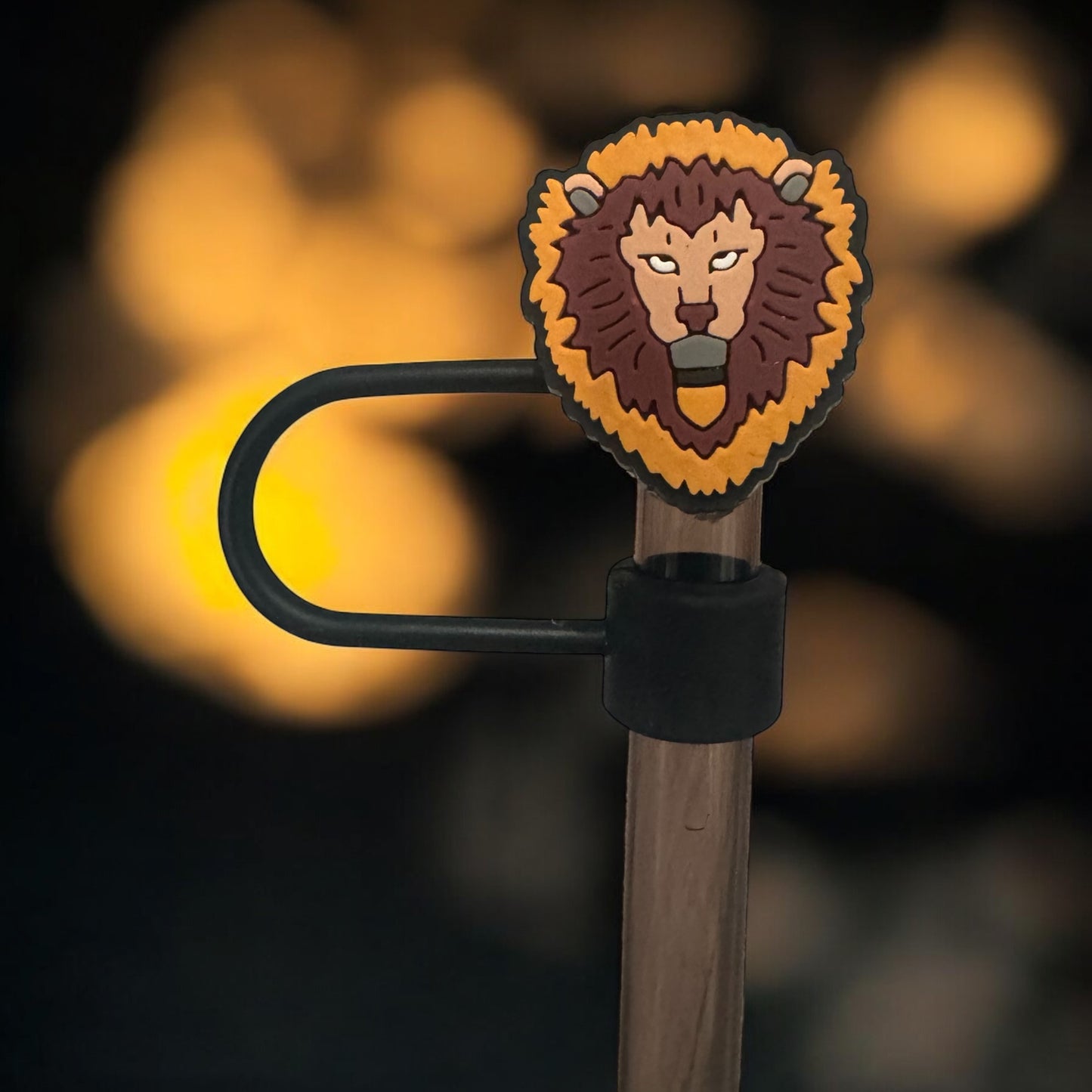 Tiger Tyla Stanley Cup Themed Straw Covers Lion Tiger Panther Crown