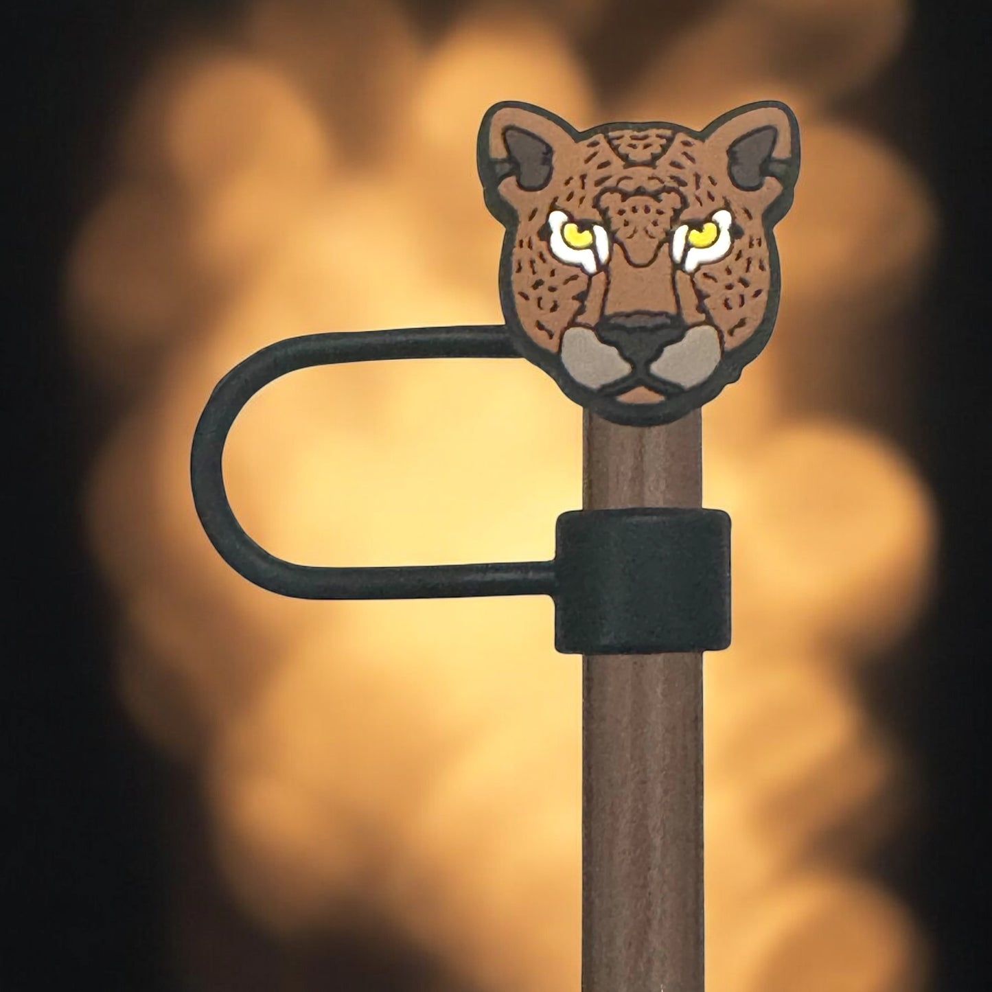 Tiger Tyla Stanley Cup Themed Straw Covers Lion Tiger Panther Crown