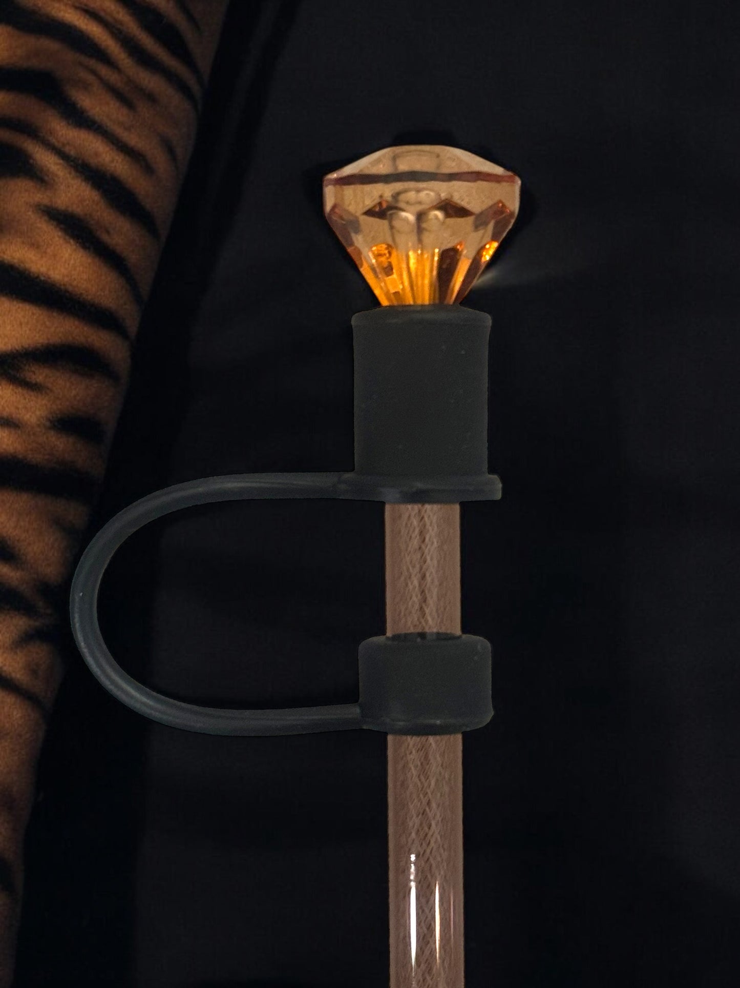 Tiger Tyla Stanley Cup Themed Straw Covers Lion Tiger Panther Crown