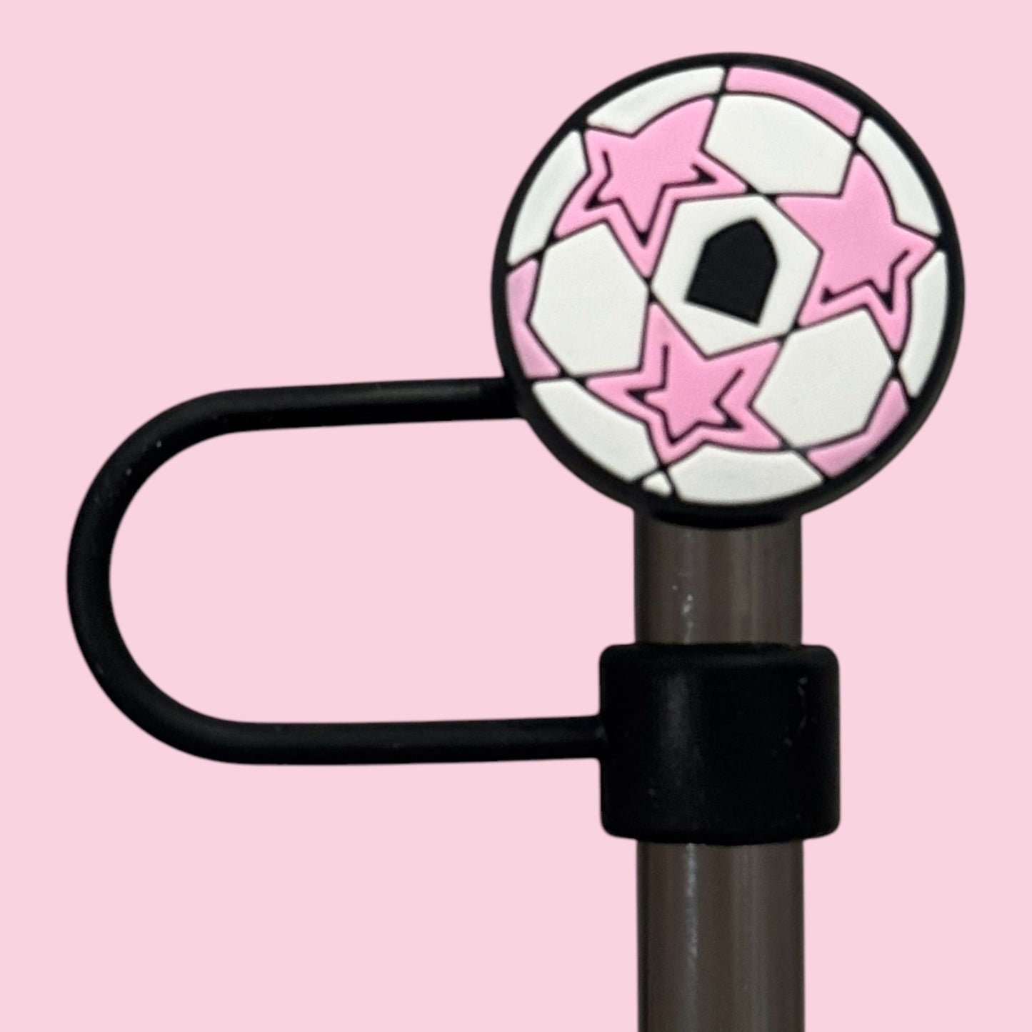 Messi Soccer Football Straw Toppers Miami Straw toppers