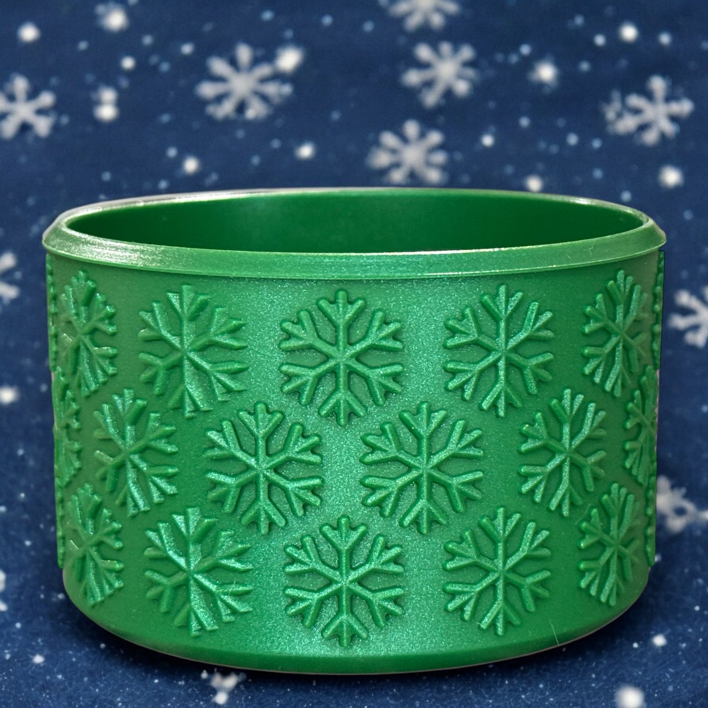 Snowflake Silicone Boot for 20-40 oz Tumblers