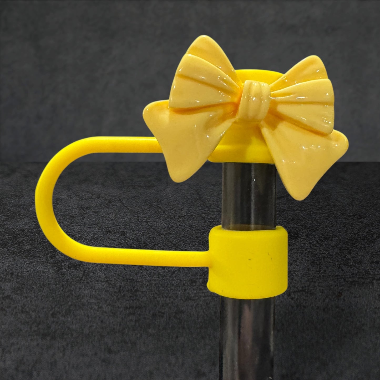 Small Bow Straw Toppers