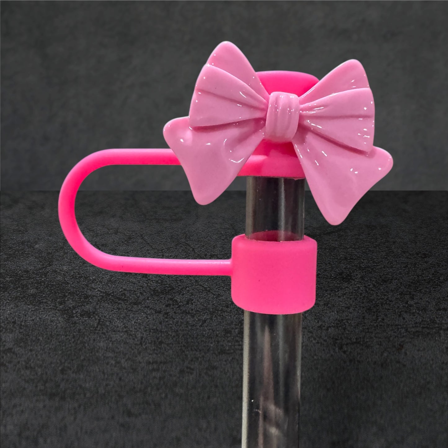 Small Bow Straw Toppers