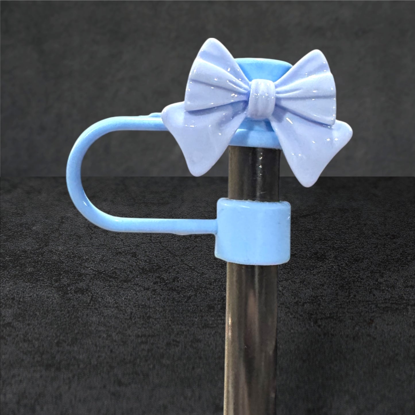 Small Bow Straw Toppers