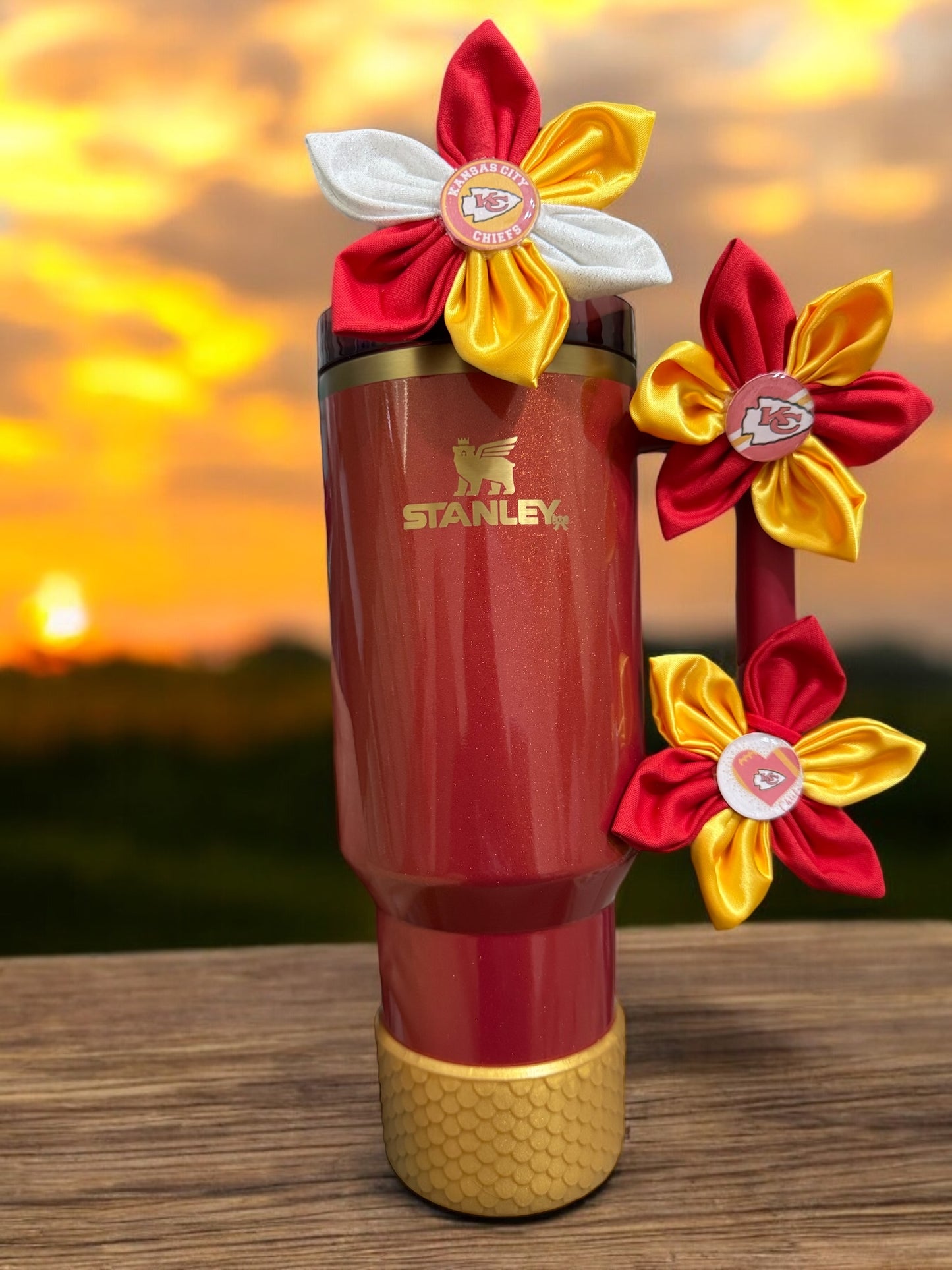 Super Bowl Chiefs or Eagles Floral Fancy